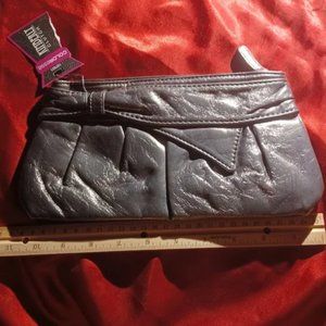 Rare black kimberly coloresse clutch small mini bag with bow design